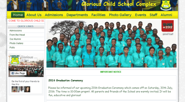 gloriouschildschool.com
