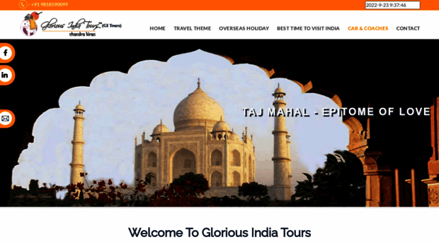 gloriousindiatours.com