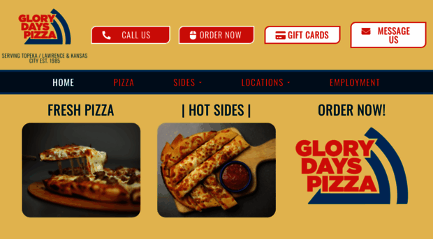 glorydayspizza.com