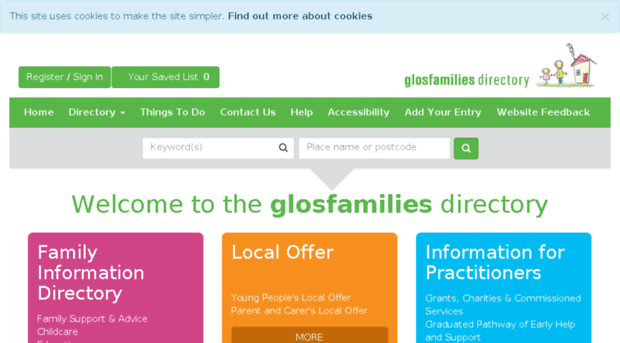 glosfamiliesdirectory.org.uk