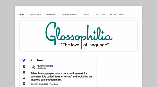 glossophilia.org