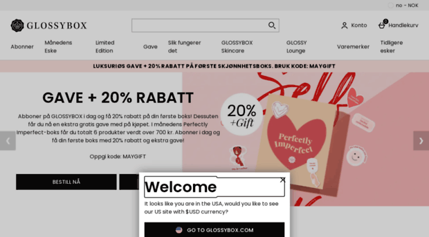 glossybox.no
