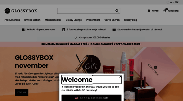 glossybox.se