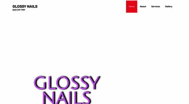 glossynailssouthaven.com