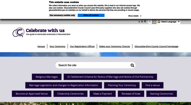 gloucestershireregistrationservice.co.uk