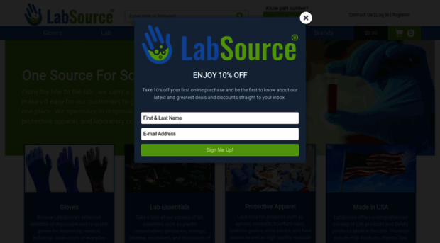 LabSource - Full-line Distributor of Lab and Safety Products