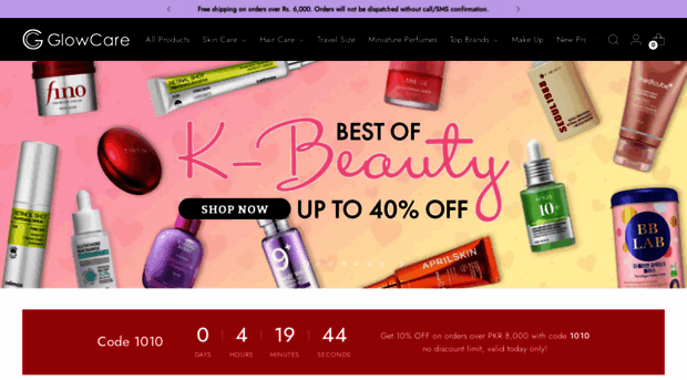 glowcareshop.com