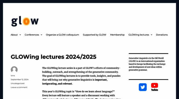 glowlinguistics.org