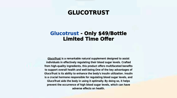 glucotrust--us.us