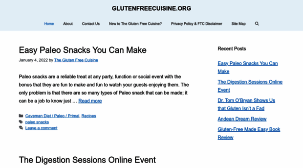glutenfreecuisine.org