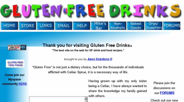 glutenfreedrinks.com