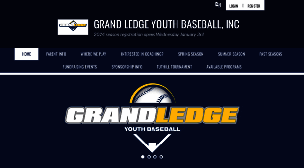 glyouthbaseball.org