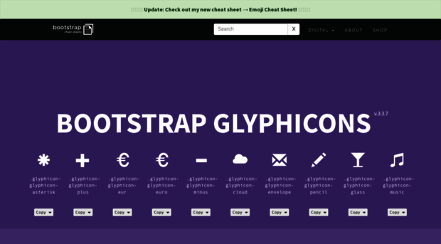 glyphicons.bootstrapcheatsheets.com