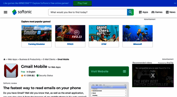 gmail-mobile.en.softonic.com