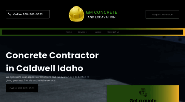 gmconcreteandexcavation.com