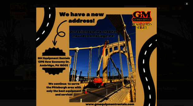 gmequipmentrentals.com