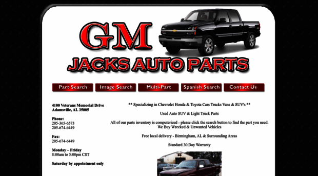 gmjacksautoparts.com