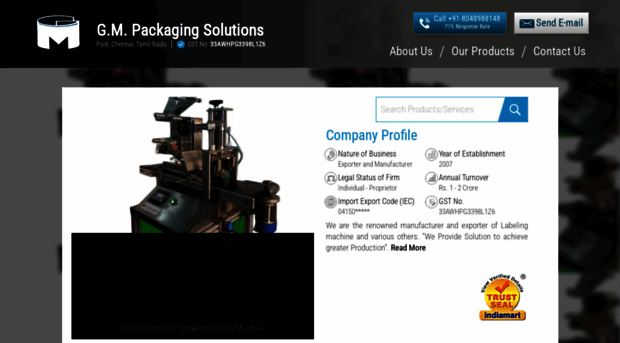 gmpackagingsolutions.in