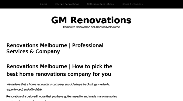 gmrenovations.com.au