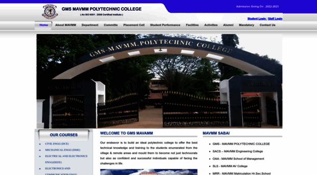 gmsmavmmpolytechniccollege.com