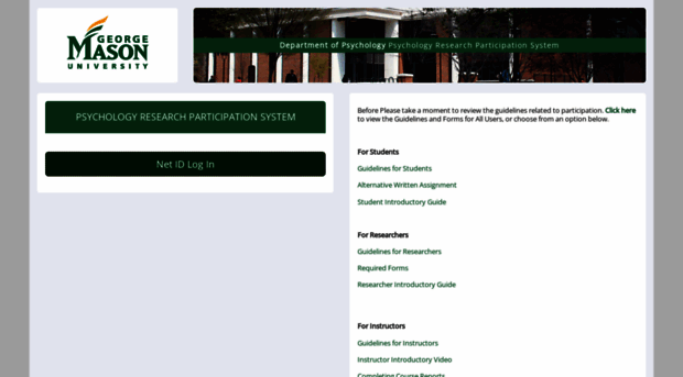 gmu.sona-systems.com