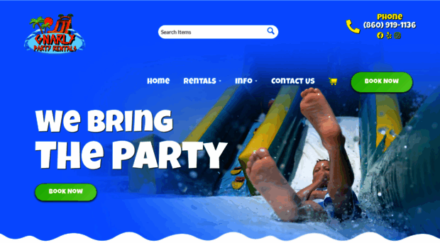 gnarlypartyrentals.com