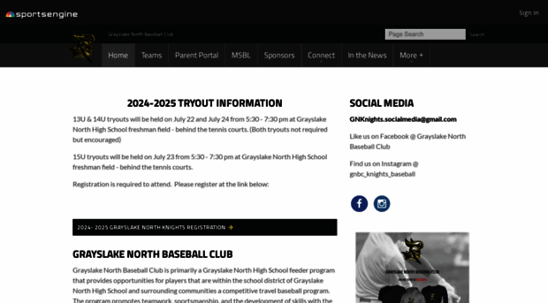 gnbaseballclub.com