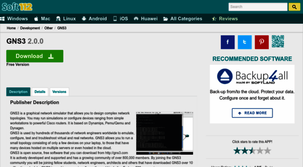 gns3.soft112.com