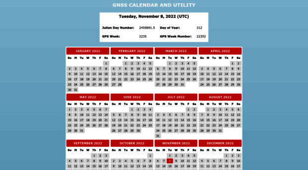 gnsscalendar.com