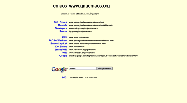 gnuemacs.org