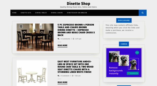 go.dinetteshop.com