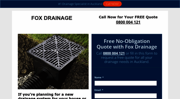 go.foxdrainage.co.nz