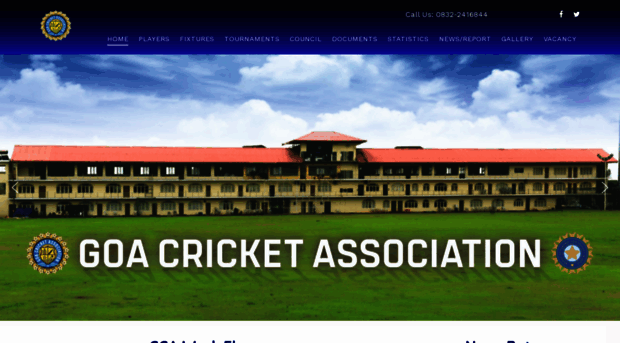 goacricketassociation.co.in