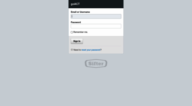 goact.sifterapp.com