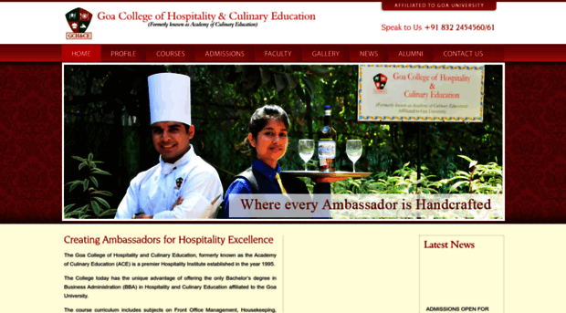 goahospitalitycollege.com