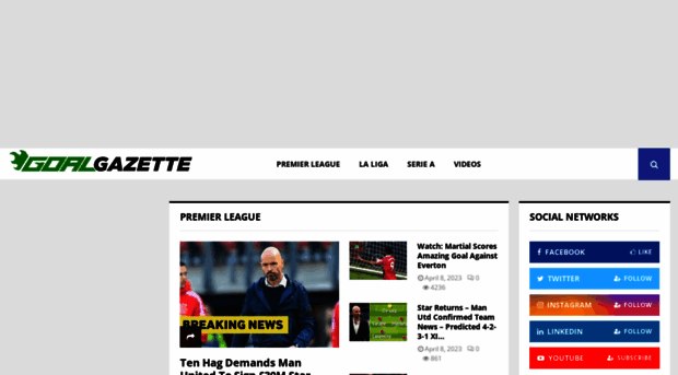 goalgazette.com