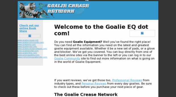 goalieeq.com