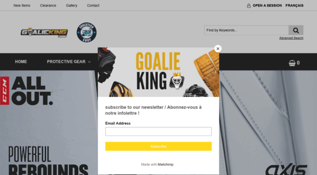 goalieking.com