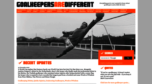 goalkeepersaredifferent.com