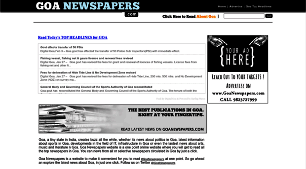 goanewspapers.com