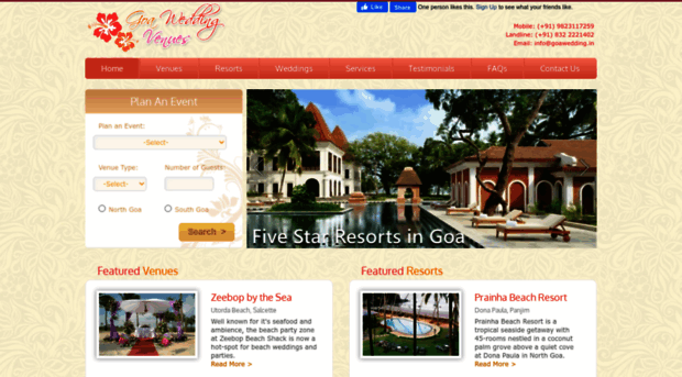 goaweddingvenues.com