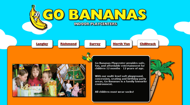 gobananasplaycenter.com