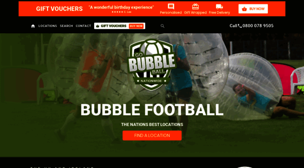 gobubbleball.co.uk