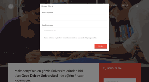 gocedelcevuniversitesi.com