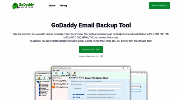 godaddybackuptool.com