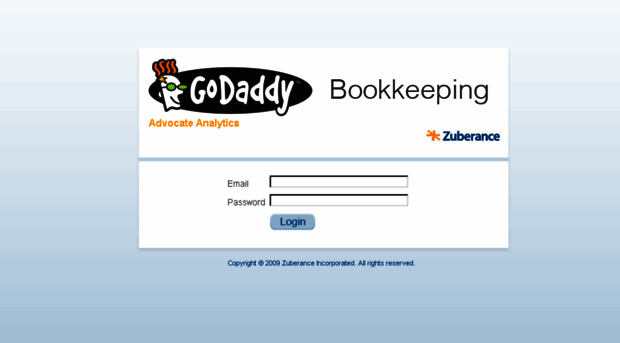 godaddybookkeeping.zuberance.com