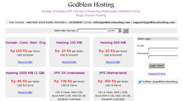 godblesshosting.com