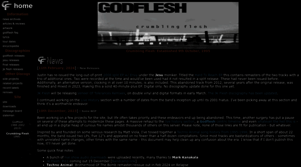 godflesh.com