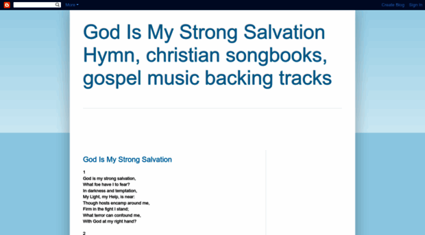 godismystrongsalvationhymn.blogspot.com