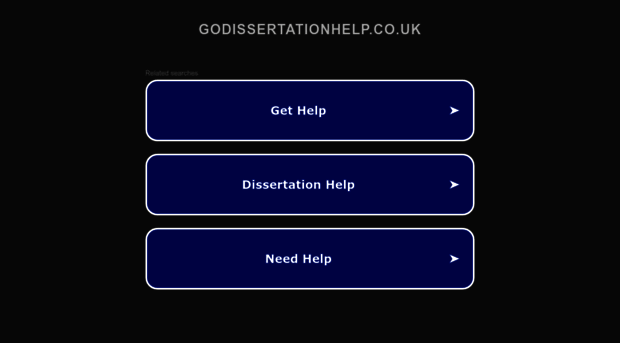 godissertationhelp.co.uk